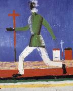 Kasimir Malevich The man running oil painting